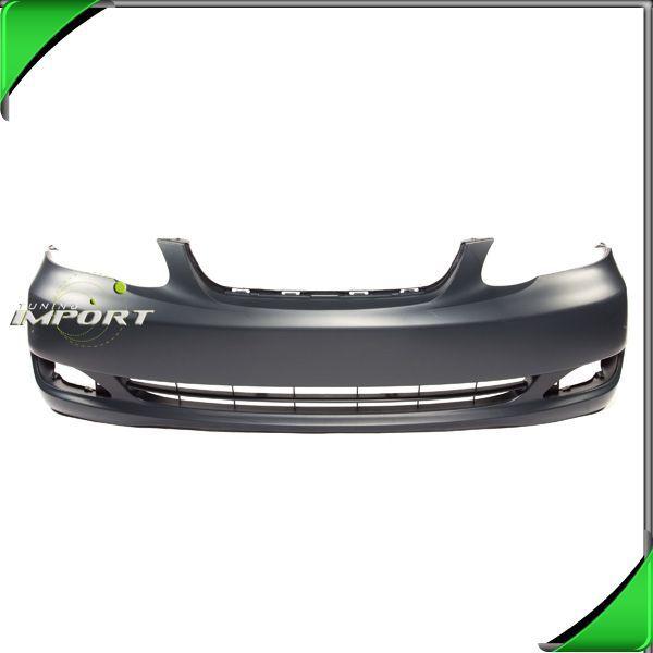 05-08 toyota corolla ce/le front bumper cover to1000315 raw unprimed replacement