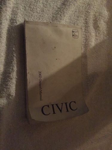 2002 honda civic owners manual