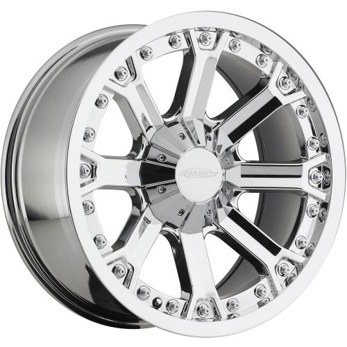 20x9 chrome series 33 33 8x170 +0 wheels terra grappler g2 lt275/65r20 tires