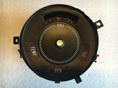 1969 grand prix fuel gauge formula 69-72 gto firebird lemans gas warning lights