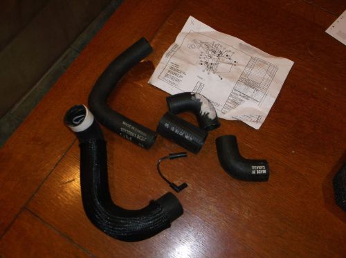 1990 91 92 93 94 95 corvette zr1 zr-1 lt5 radiator hoses coolant c4 nos new gm