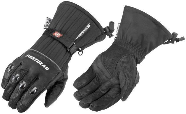 Firstgear kilimanjaro motorcycle gloves black sm/small