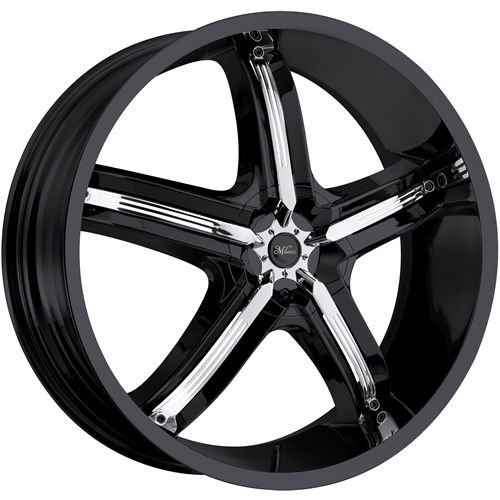 459-2814gb38 20x8 5x4.25 (5x108) 5x4.5 (5x114.3) wheels rims black +38 offset