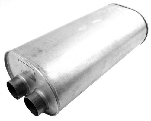 Exhaust muffler-quiet-flow ss muffler walker 21576