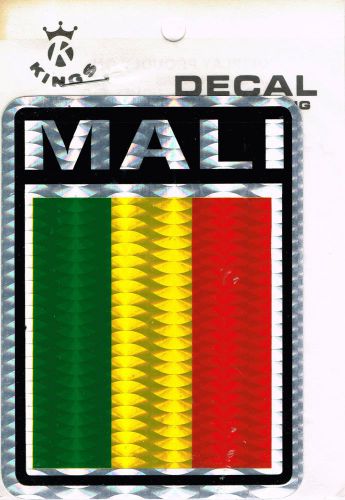 Set of 2 mali car decals, brand new factory sealed (kings international)