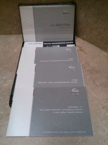 2005 nissan sentra ownership manuals &#034; preowned &#034;