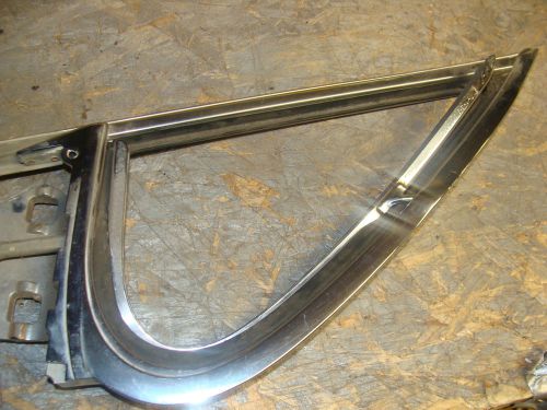 1962 chevy impala right front wing window (no glass)