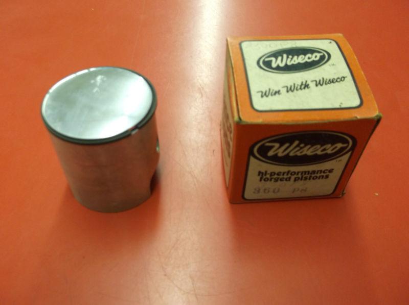 Vintage kawasaki kx125 1974-1977 piston kit .080 " (2 mm) oversize wiseco 360p8