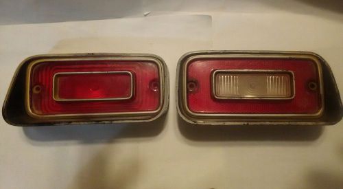 71-73 dodge dart tail light lens