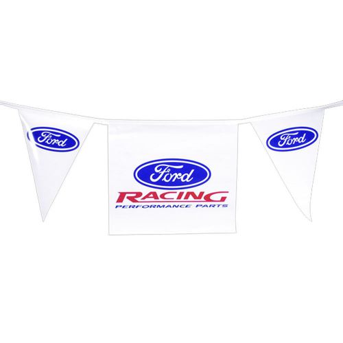 Ford racing m-1827-p1 50 mustang 50 foot pennant string | cjpp