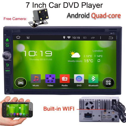 7&#034; touch screen double 2din car stereo radio cd dvd player mp3 3g-wifi obd bt sd