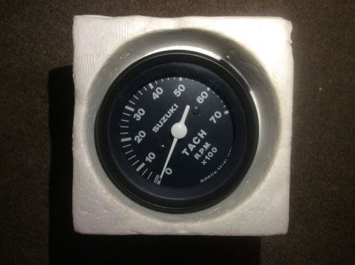 Suzuki outboard parts 4” tachometer - black 34200-93j20