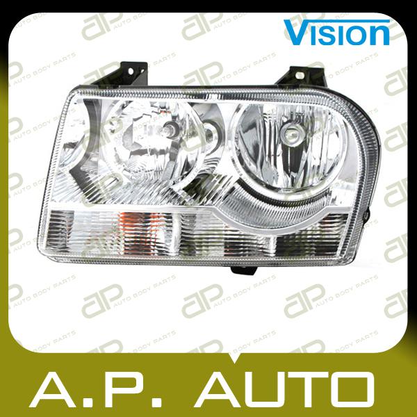 Head light lamp 05-07 chrysler 300 left l/h 2.7l 3.5l lx limited touring lwb