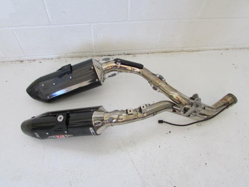 2009 r1 r-1 r 1 yoshimura exhaust pipes mufflers cans carbon fiber 09/11