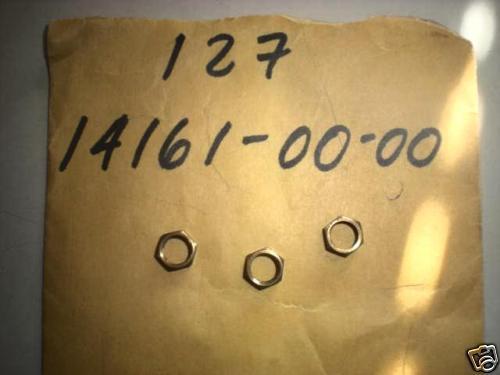 Nos yamaha dt100 dt125 dt400 mx125a carburetor nut 127-14161-00