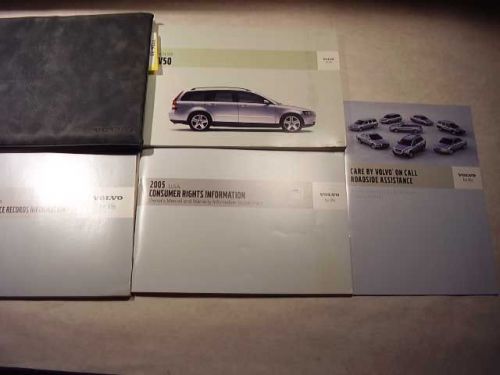 2005 volvo v50 owners manual 7726-33