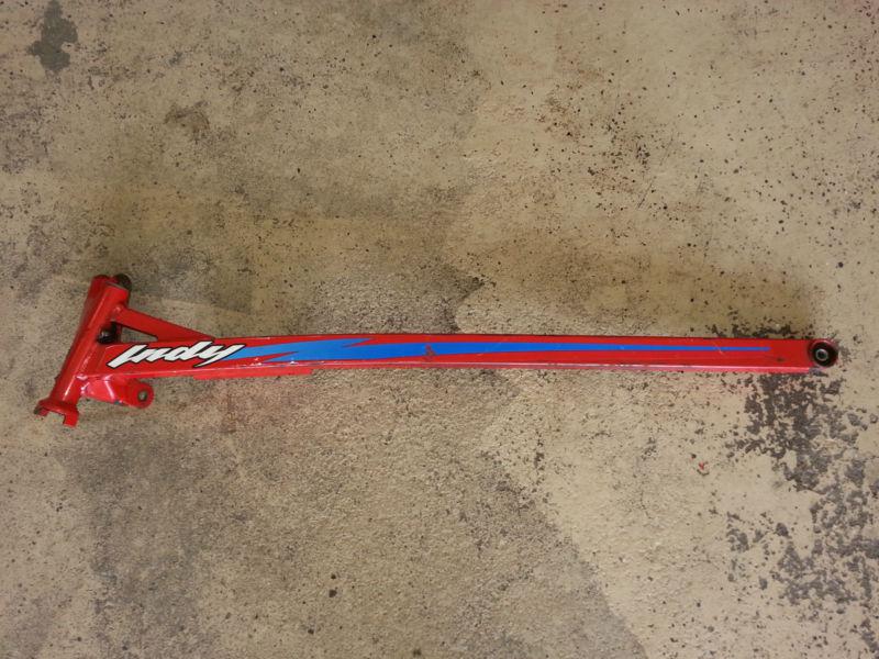 1999-2005 polaris lh trailing arm - red - xc sp indy super sport