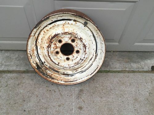 1940 1952 ford 17.5&#034; inch truck wheel 5 lug high clearance woody panel original