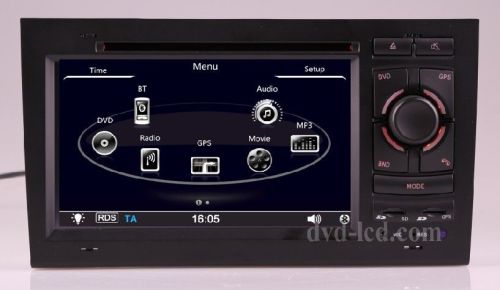 Audi a4 s4 a6 s6 autoradio seat exeo car dvd player gps navigation radio stereo