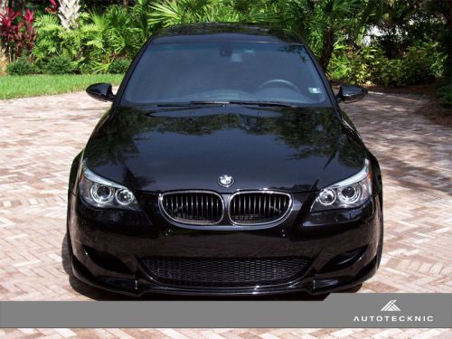 Full replacement carbon fiber front grille - bmw e60 525i 528i 530i 535i 550i m5