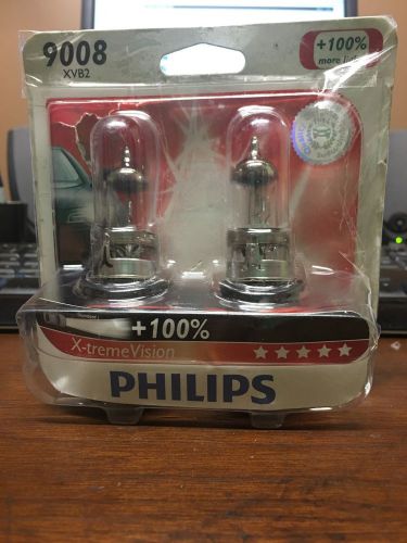 9008 philips x-treme vision 2-pack headlight bulbs