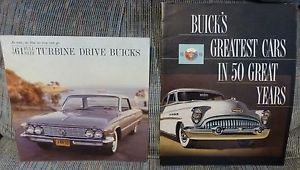 1953 + 1961 buick automobile sales brochures    2 brochures