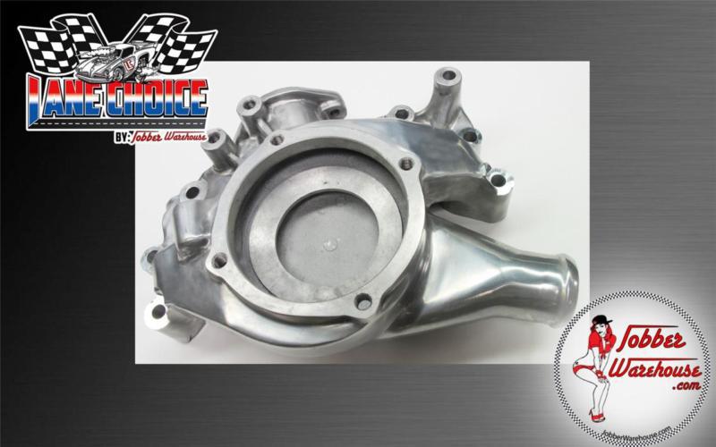 Jw big block mopar 361-440 aluminum water pump housing polished 8824