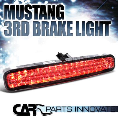 2005-2009 ford mustang clear led 3rd brake light stop lamp