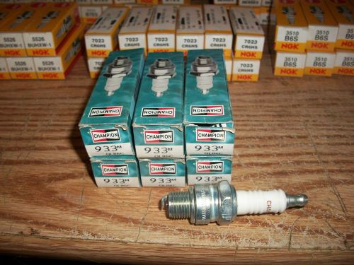 Champion ql86c 933s spark plug set of 6 plugs  marine