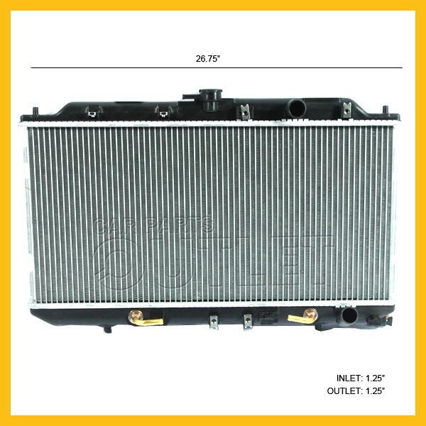 90 91 92 93 acura integra radiator 1.8l 4-cyl at nippon