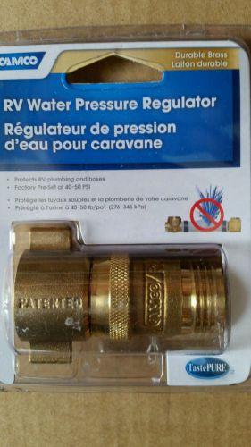 Rv water pressure regulator