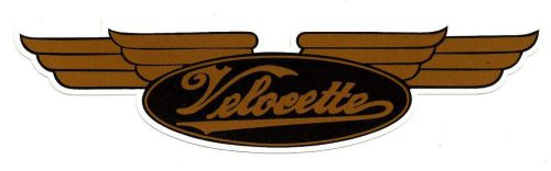 Velocette motorcycles vinyl decal sticker fuel tank cafe racer indian ariel hog