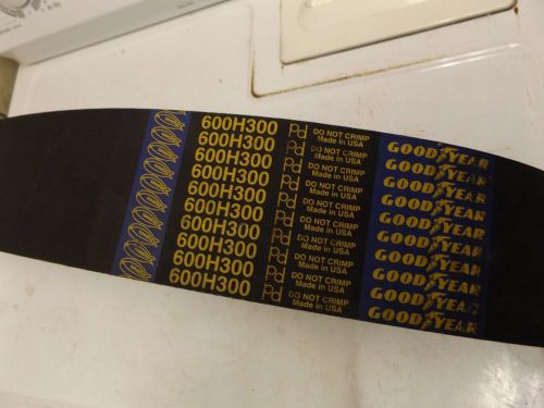 600h300 1/2&#034; pitch goodyear blower belt 60&#034; x 3&#034;