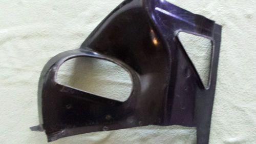 1955-1957 ford thunderbird right rad deflector