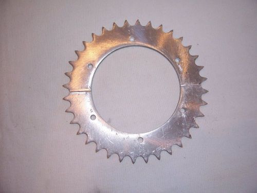 New micro/mini sprint 36 tooth 520 chain split rear gear sprocket