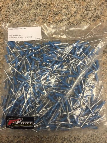 Pepsi light blue 250 premium race 3/16 pop rivets small imca dirt oval track