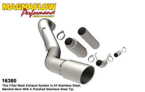 Magnaflow 16380 dodge diesel cummins, 5in. high-output magnaflow diesel exhaust