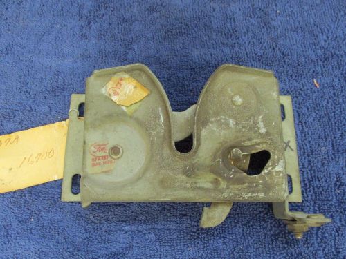 1957-59 ford passenger 2nd design hood lock latch  nos ford  716