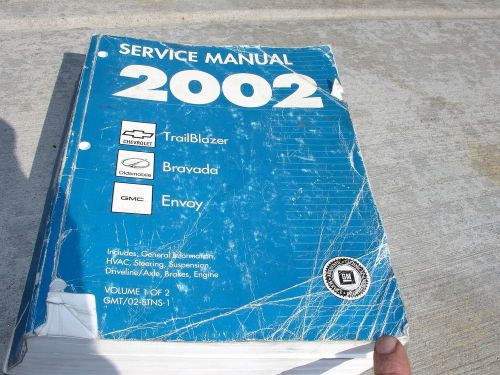 Gm st truck service manual 2002 vol 1