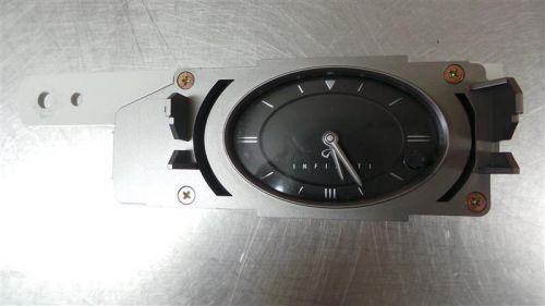 03 04 infiniti g35 coupe dash analog clock 25810 am610