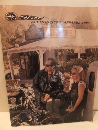 2005 yamaha star motorcycles accesories/apparrel catalog