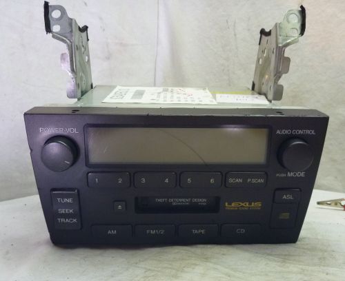 98-03 lexus gs300 gs400 premium radio cassette player 86120-3a520 cf0482