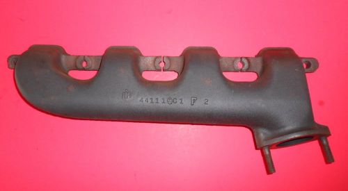 International truck, travelall 1974 1975 left side rear dump exhaust manifold