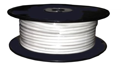 8 gauge white primary wire 100 foot spool : meets sae j1128 gpt specifications