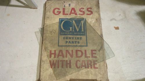 Nos gm 55 56 57 58 59 chevy truck pickup glass window apache panel rare 3712202