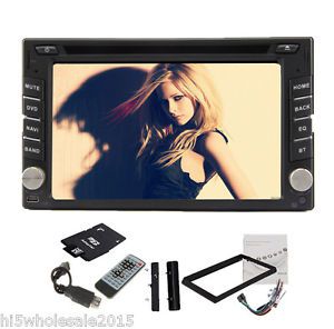 In dash gps navigation 2din car stereo dvd cd player bluetooth radio ipod mp3 fm