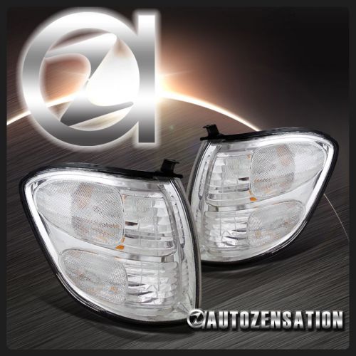 Depo 01-04 toyota sequoia/ tundra double cab clear corner lights