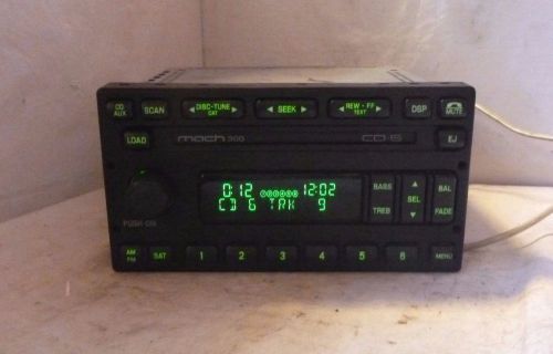 05 06 07 ford escape mach 300 radio 6 disc cd player  5l8t-18c815-ce c57772