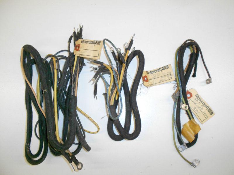 Set of 3 wiring harnesses for model t ford  fits '26- '27
