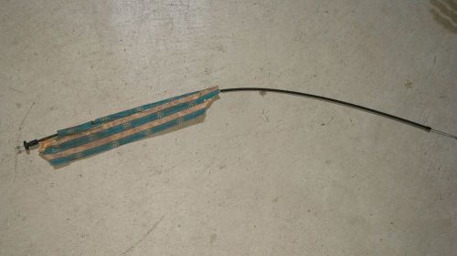 Nos 1971-1979 chevrolet vega hood latch release control cable gm 9840654 rare